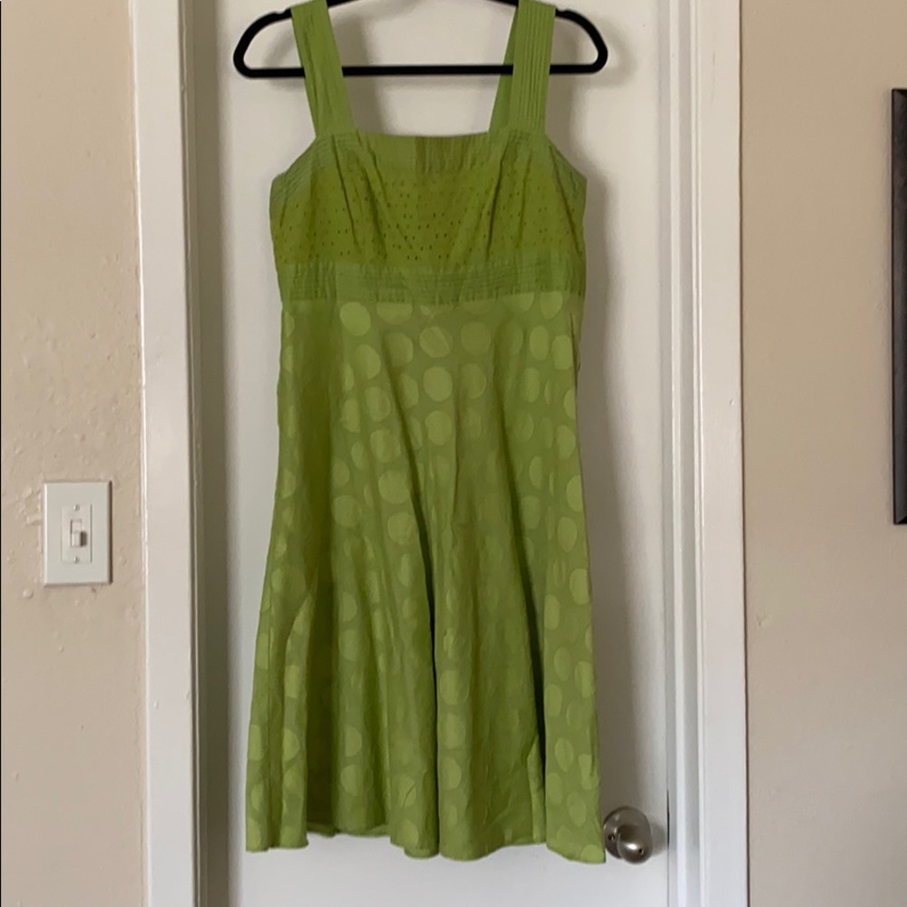 Fun n flirty green dress